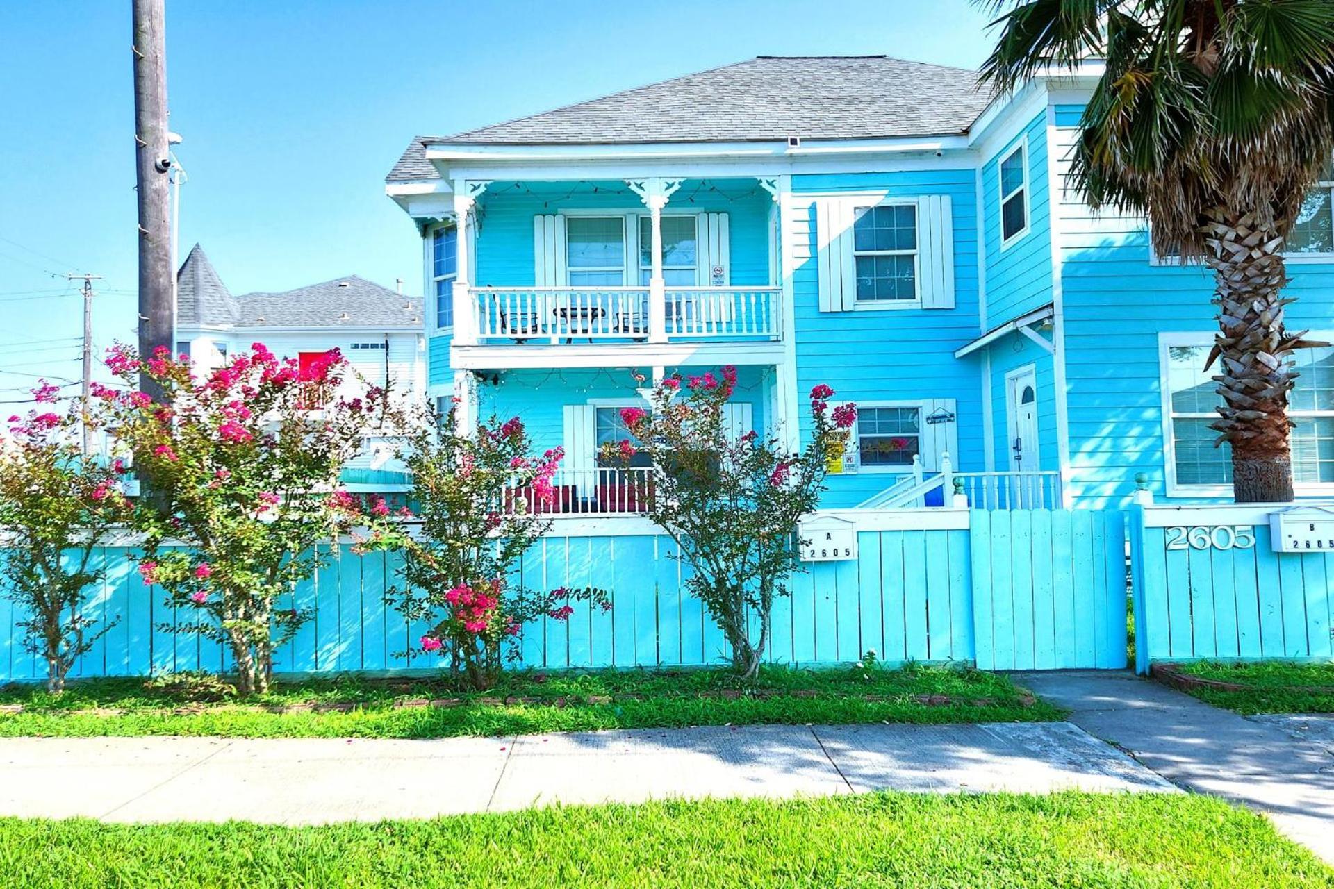 Casaazul-2605B-Pleasure Pier & Beach A Block Away- 3Bed 2Bath 7 Beds- 7 Minutes To Cruise Terminal Galveston Exterior foto